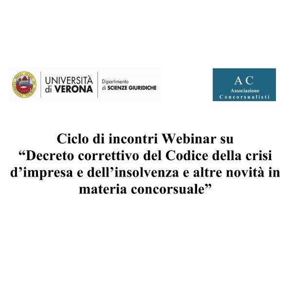 Decreto correttivo del Codice della crisi d’impresa e dell’insolvenza e altre novit&#224; in materia concorsuale