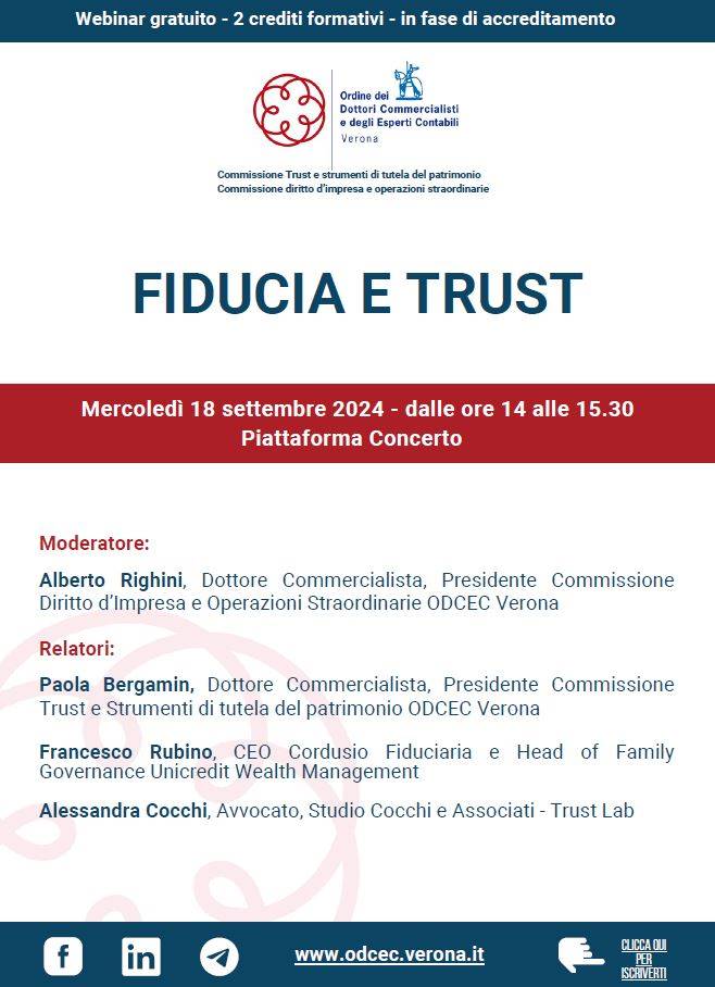 Fiducia e Trust