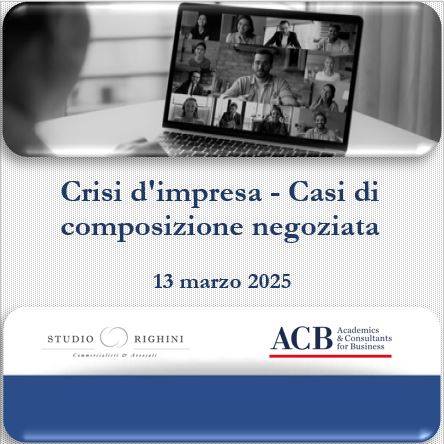 Crisi d&#39;impresa - Casi di composizione negoziata