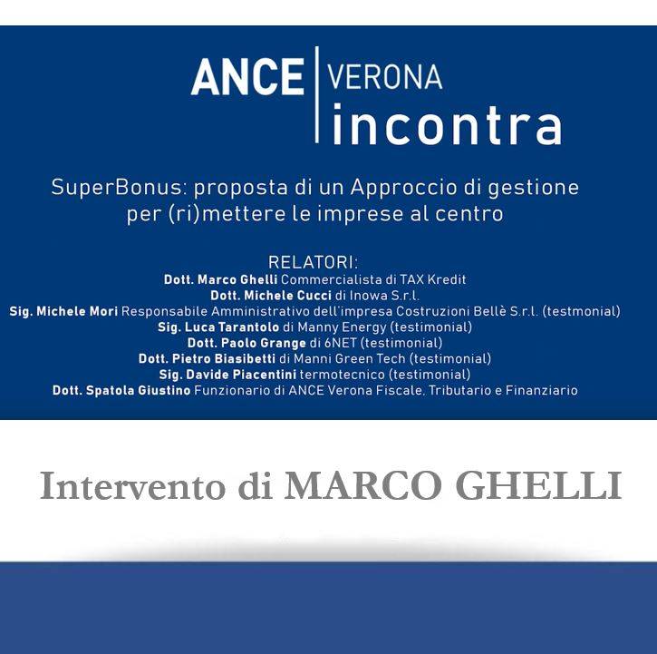 Superbonus: proposta di un approccio di gestione per (ri)mettere le imprese al centro 