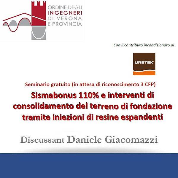 Sismabonus 110% e interventi di consolidamento del terreno di fondazione tramite iniezioni di resine espandenti