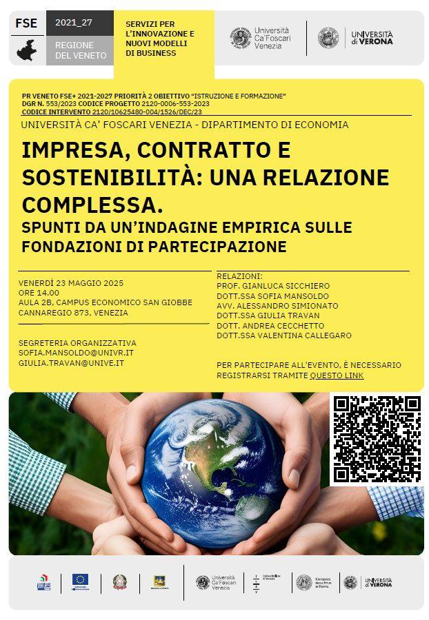Impresa, contratto e sostenibilit&#224;: una relazione complessa