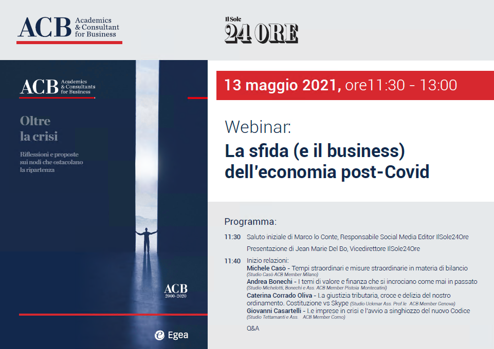 La sfida (e il business) dell&#39;economia post-Covid