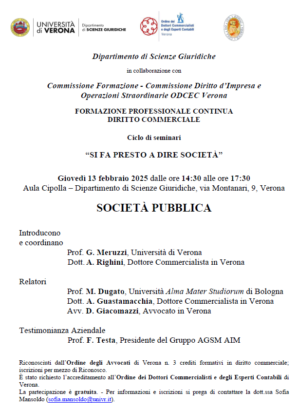 Societ&#224; pubblica