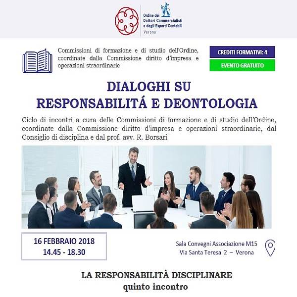 La responsabilit&#224; disciplinare 