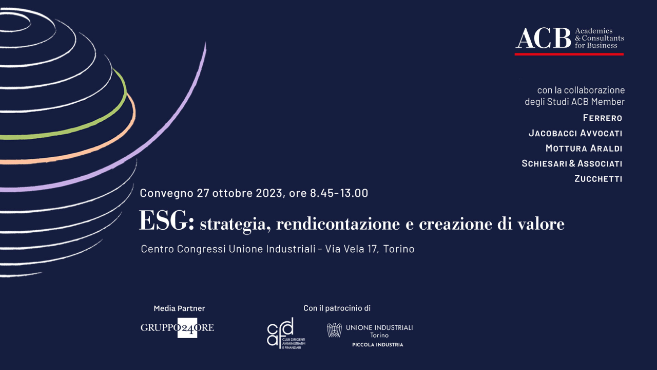 ESG: strategia, rendicontazione e creazione di valore