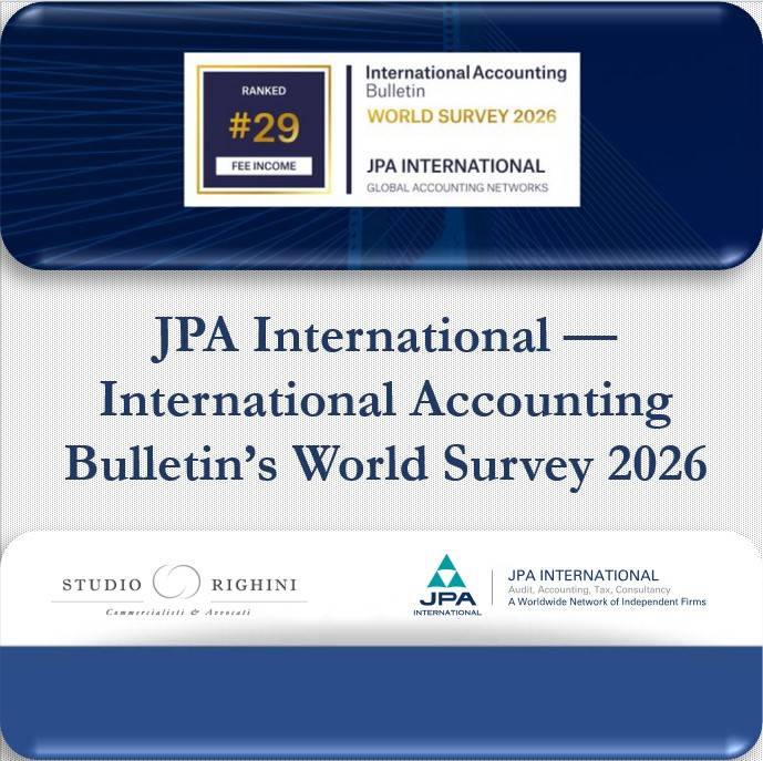 Un traguardo importante: JPA International al 29° posto nel ranking mondiale