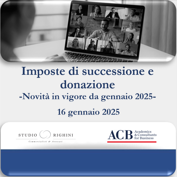 Imposte di successione e donazione