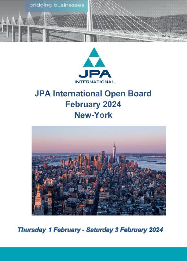 JPA International Open Board - New York (USA)