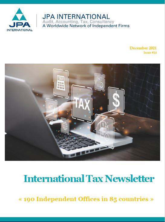 JPA International - Tax Newsletter December 2021