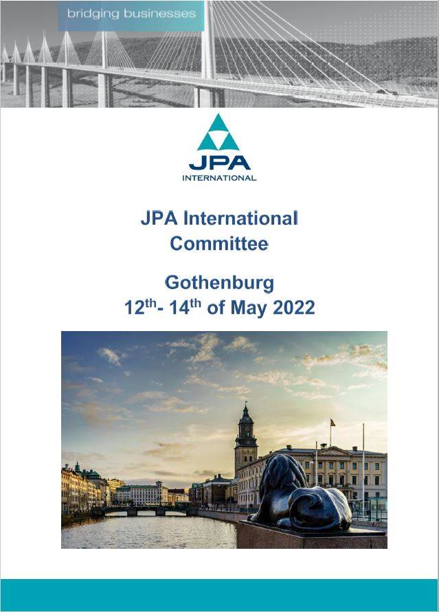JPA International Committee - Gothenburg (Sweden)