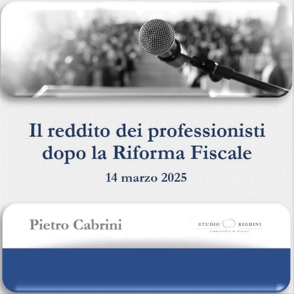 Il reddito dei professionisti dopo la Riforma Fiscale 