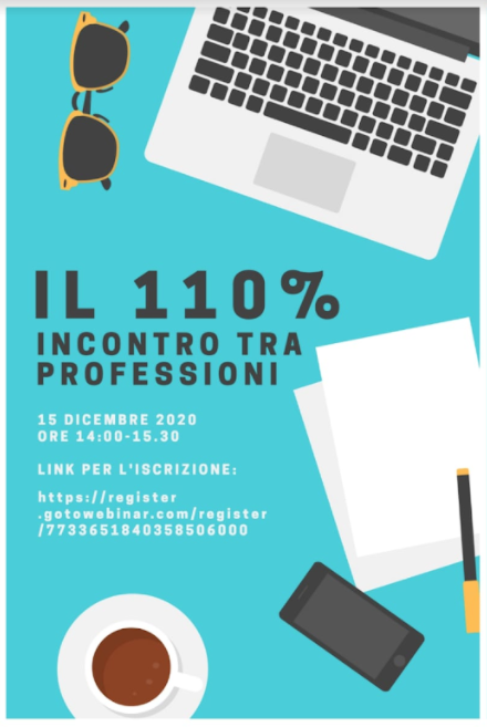 WEBINAR - Il 100% - Incontro tra professioni