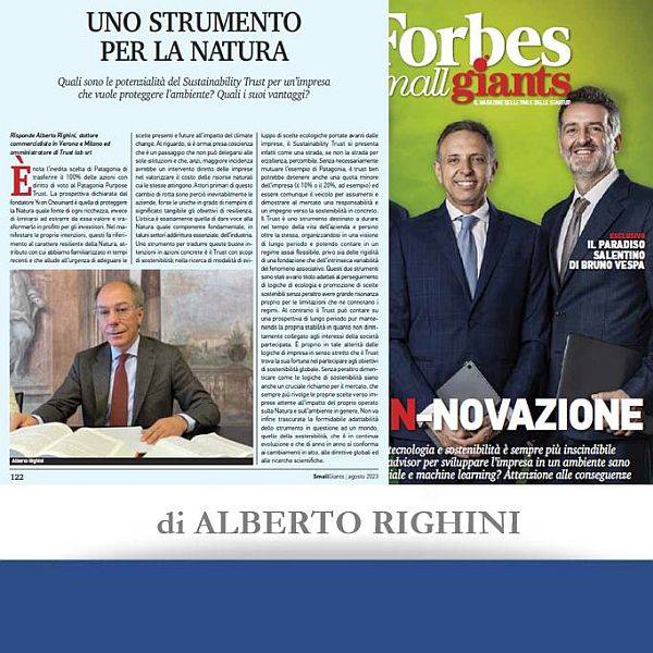 Sustainability Trust - Uno strumento per la natura
